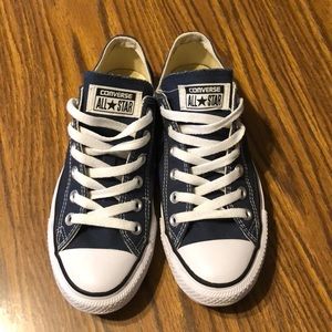 Navy converse